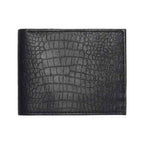 Black Croco Wallet, premium leather, for men’s everyday use