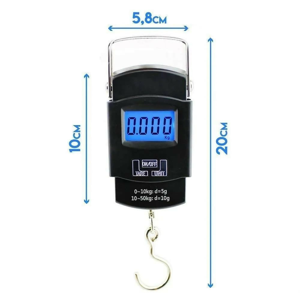 Portable Digital Kitchen Scale With 50kg Capacity And LCD Display