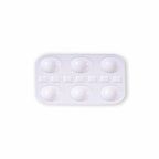 Plastic Paint Palette 6 Pot Large