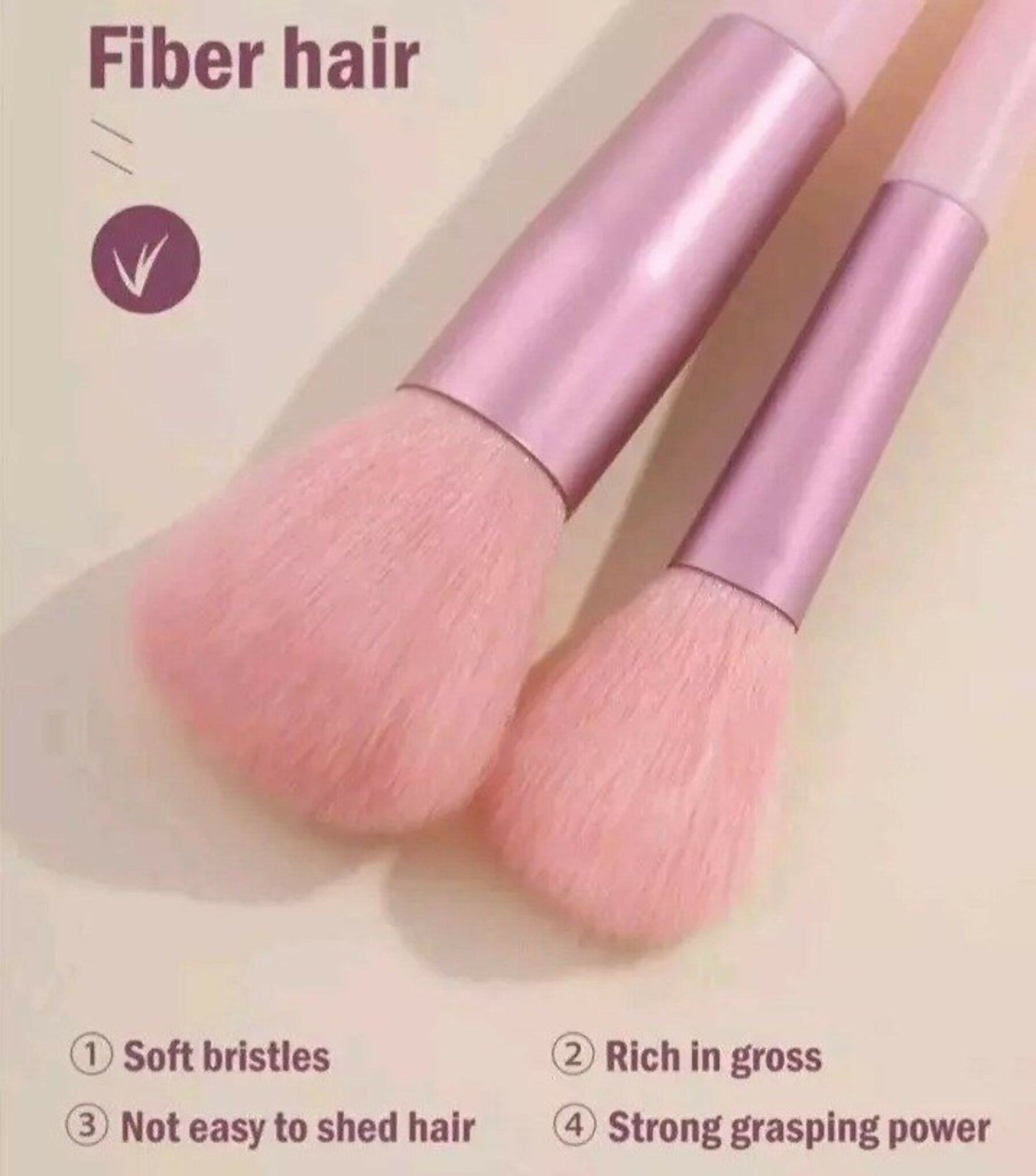 13 Pieces Soft Fluffy Makeup Brush Set