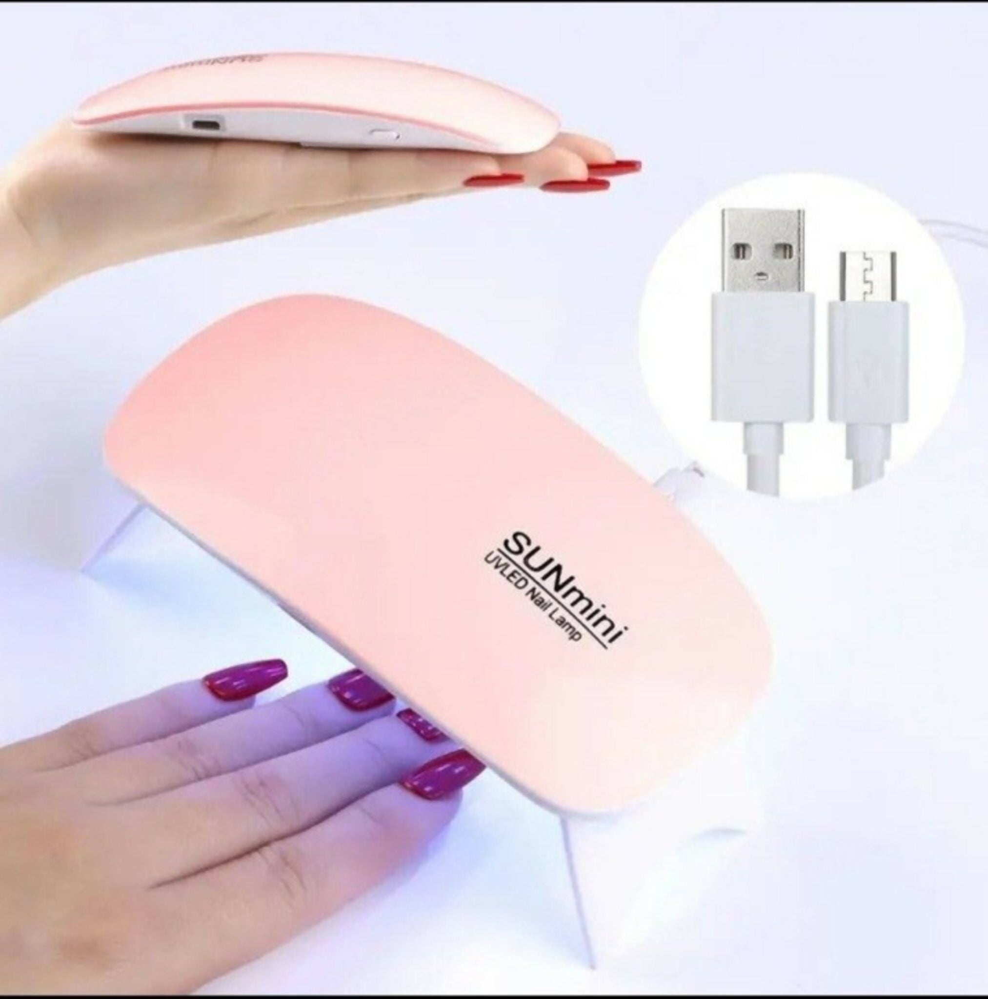 UV Led Lamp For Nails 6W Nail Lamp Light With Timer