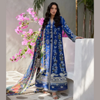Unstitched Suit, Faiza Saqlain Summer Lawn, Pure Lawn Fabric for Elegant Styles