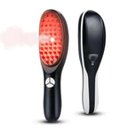 Electric Massage Comb – Blue & Red Light Therapy, Vibration Brush, Spray & Negative Ion Scalp Massager (Rechargeable)