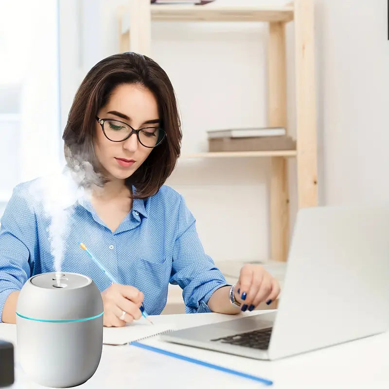Air Humidifier, Mini Portable, for Bedroom Office and Car