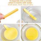 Face Cleansing Sponge Pads Soft Exfoliating Makeup Sponges - 12 Pcs