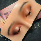 Silicone Mannequin Head Makeup Practice Face Reusable Training Model