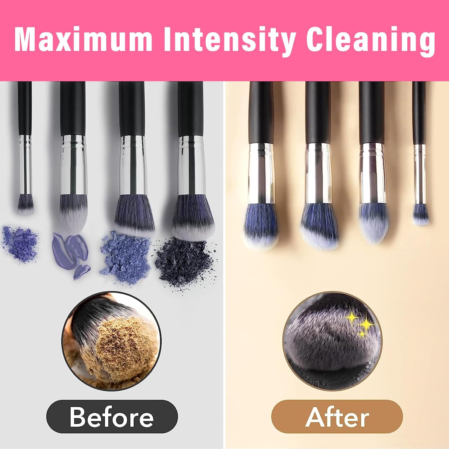 Makeup Brush Cleaner Machine, Electric Makeup Brush Cleaner
