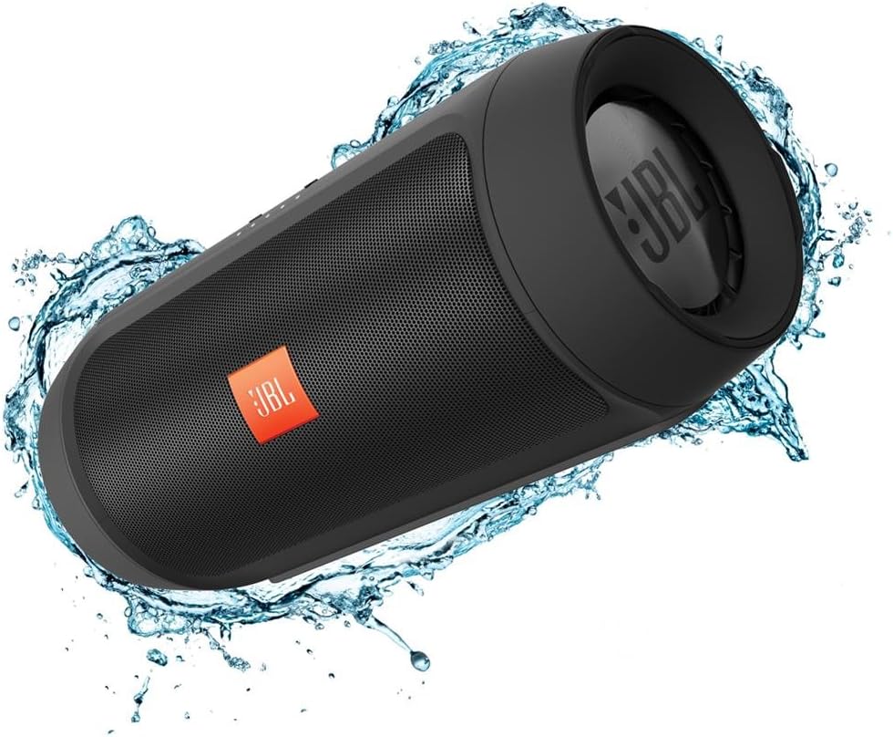 Bluetooth Speaker, JBL Charge 2 Plus with USB Charging and Splash Proof Design
