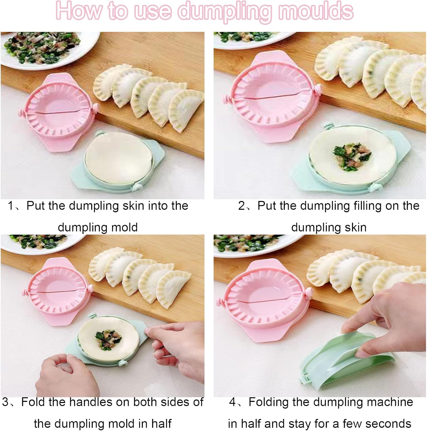 Samosa Maker, and Dumpling Shaper Dough Press Mold