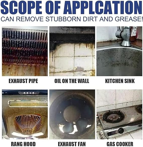 Cleaning Powder, Concentrated Heavy Oil and Rust  200g