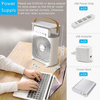 Air Cooler Fan, Mini Portable USB Personal Desktop Cooling Fan
