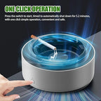 Ashtray, Smokeless with Built in Air Purifier, with Turbo Fan