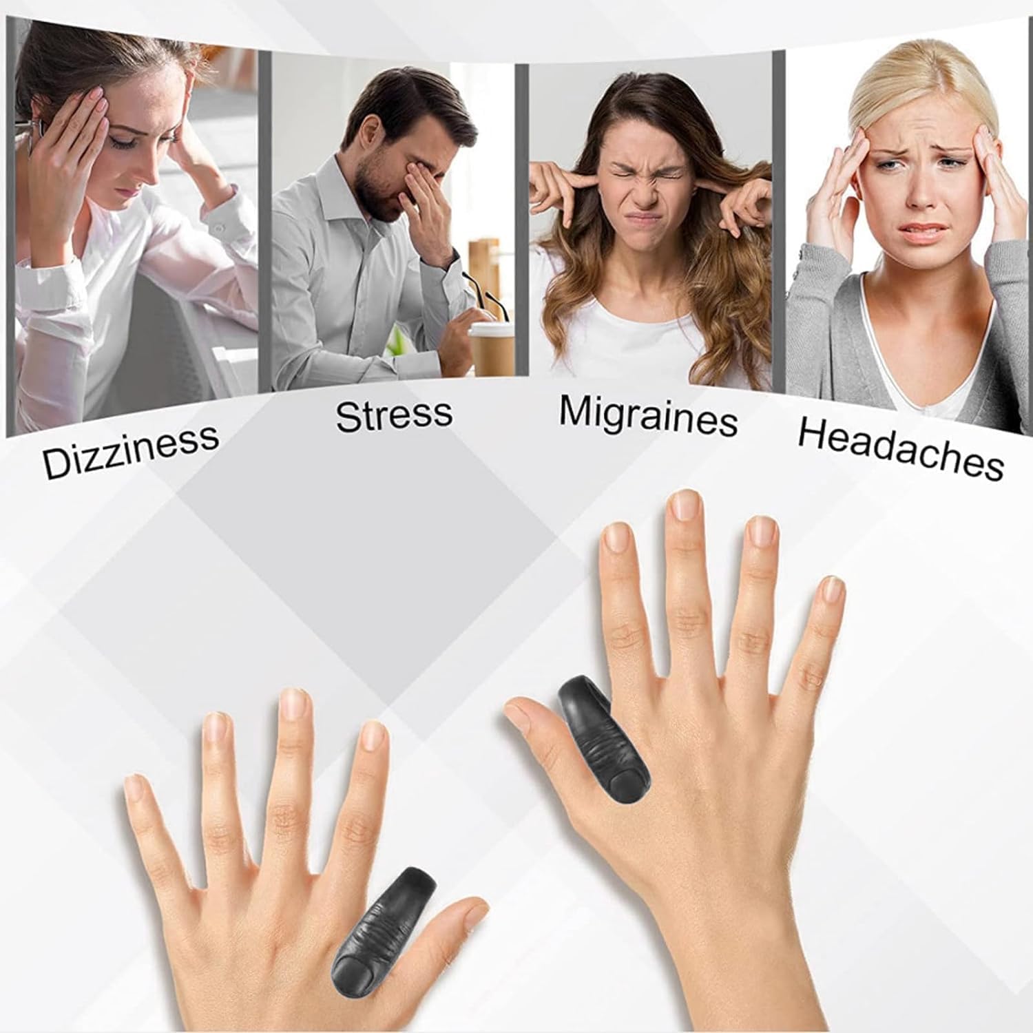 Sugar Control LI4 Acupressure Point Clip Wearable