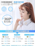 Air Cooler, Neck Fan Personal  3 Speed Hand Free Neck