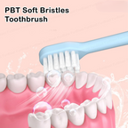 Toothbrush Set Soft Bristles with Toy Car for Kids