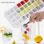 32-Cube Silicone Ice Tray – BPA-Free & Flexible