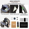 Multifunctional Chest Bag, Adjustable Strap & Multi-Pocket, for Outdoor Use