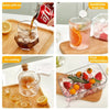 Silicone Ice Cube Ball Making Trays, Easy-Release Durable Multipurpose & Safe