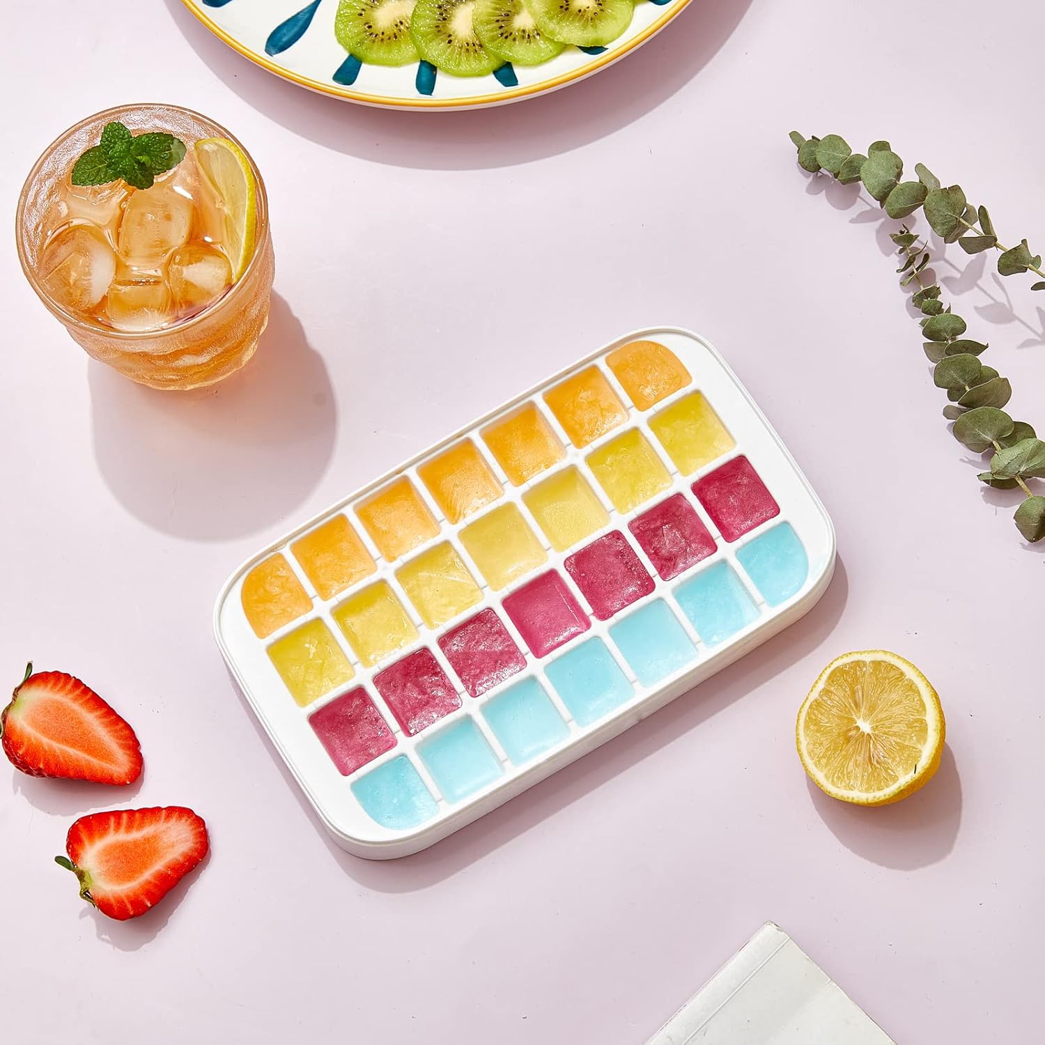 32-Cube Silicone Ice Tray – BPA-Free & Flexible