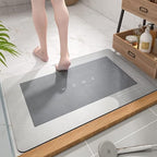 Super Absorbent Anti Slip Square Floor Mat for Bathroom Kitchen Entryway