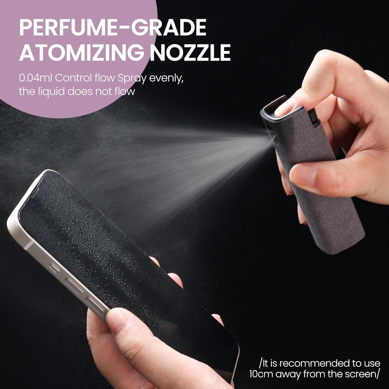 Cleaner, Mobile Phone Screen with Microfiber Cloth Cleaning Tool