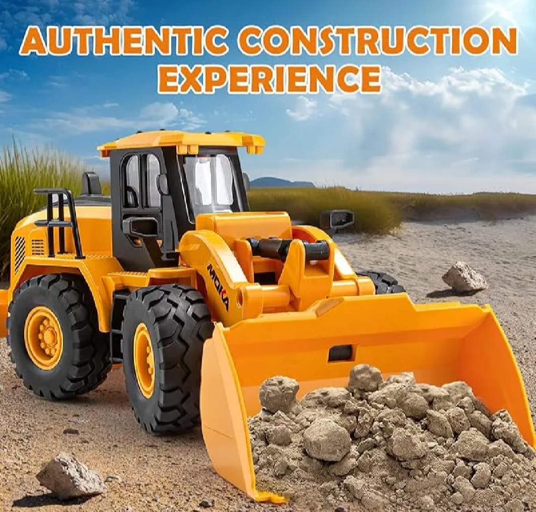 The Perseids 1/16 Scale Remote Control Bulldozer – 11 Channel RC Construction Toy