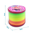 Magic Slinky Rainbow Springs Bounce Fun Toy for Kids