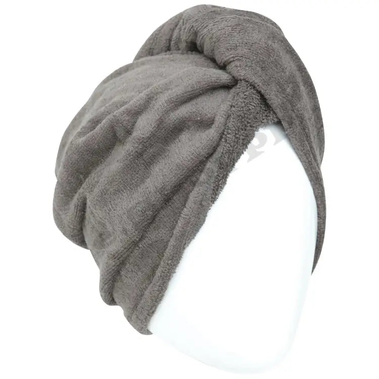 Hair Drying Towel Cap – Quick Dry, Soft & Absorbent Turban Wrap for Women | Anti-Frizz Hair Wrap Towel for Bathroom & Salon Use