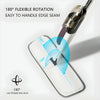 Magic Spray Flat Mop, Microfiber 360° Swivel Cleaning System, for Home Use