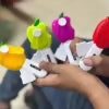 Baby Fan Toy Creative Safe Eco-friendly Baby Fan Toy | Toddler Toys Two Fan Blade Portable Non Electronic Mini Fan (random design) – 1 Pc