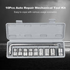 Professional 9Pc Heavy Duty Socket Wrench Set, 1/2″ Drive Metric Kit