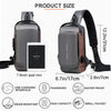 Multifunctional Chest Bag, Adjustable Strap & Multi-Pocket, for Outdoor Use