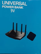 12V Mini UPS Router Power Bank, Automatic Backup for WiFi & Modem