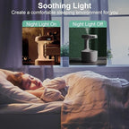 Smooth Sailing Antigravity Humidifier with Water Drop Light Effect
