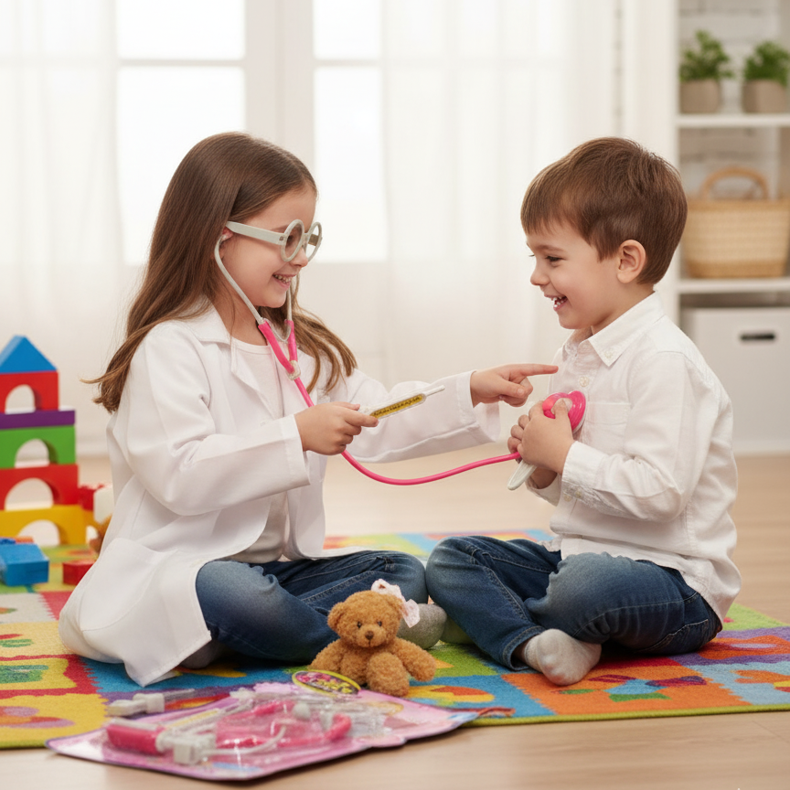Educational Medical Role Play Toy Kit for Kids