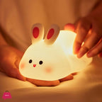 Silicon Rabbit Lamp – Cute Lamps – Rechargeable Rabbit Lamp With Touch Sensor – Bunny Night Lamps for Kids