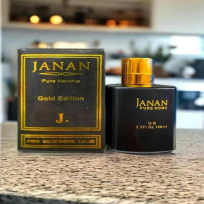 Janan Gold Edition Perfume Pack of 3 | Long Lasting Unisex Fragrance