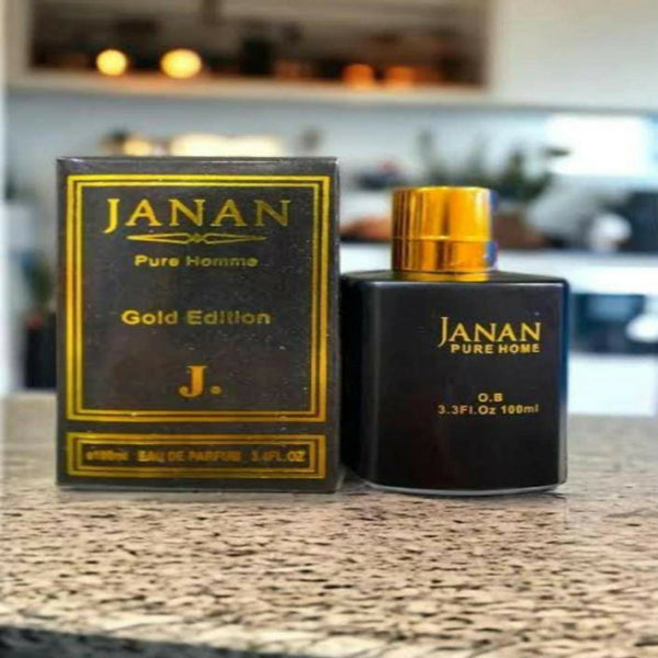 Janan Gold Edition Perfume Pack of 3 | Long Lasting Unisex Fragrance
