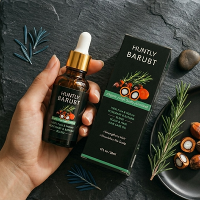 BARUBT Hair Care Essential Oil Rosemary Batana Oil Extract Improves Frizzy Strong Hair And Curls 30ml