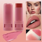 High-Pigment Matte Blush Stick – Long-Lasting, Water-Resistant & Blendable Contour Balm – Random Shades – Pack Of 02