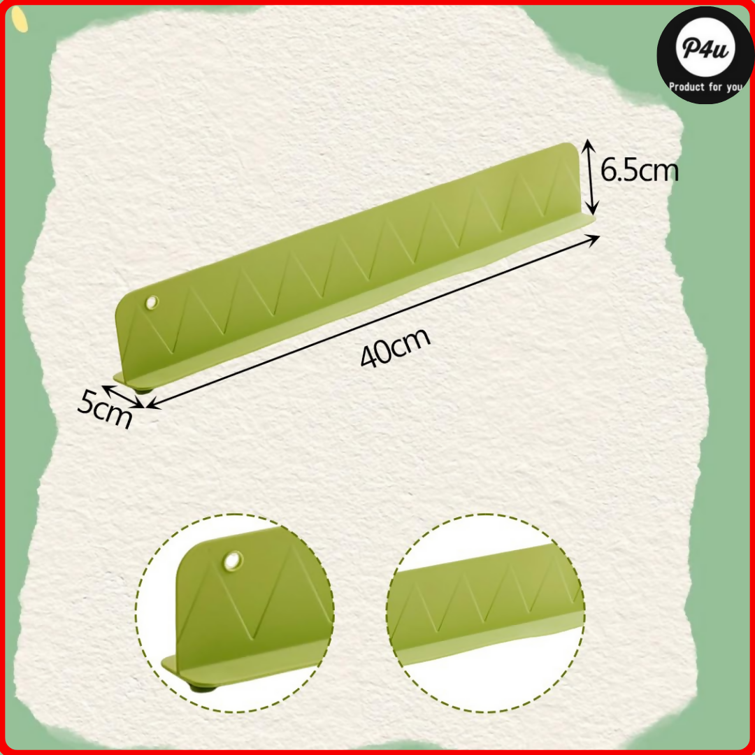 Durable Green Splash Guard Kitchen Sink Guard That Can Be Placed Behind the Sink