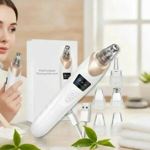 Digital Blackhead Remover Vacuum – Electric Pore Cleaner & Acne Remover Facial Tool