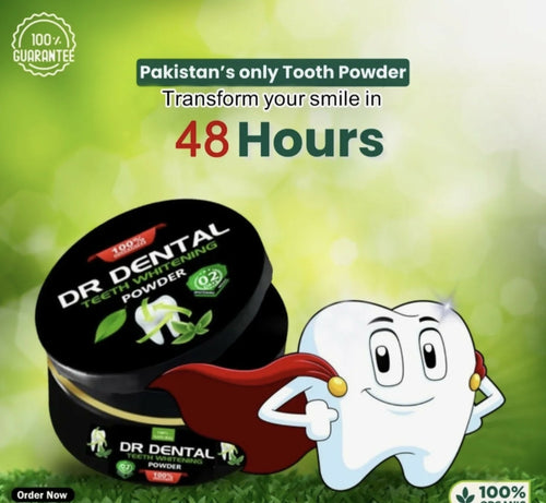 Dr. Dental Teeth Whitening Powder - 50g