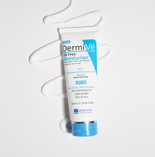 Dermive Oil Free Face Moisturizer For Oily And Sensitive Skin