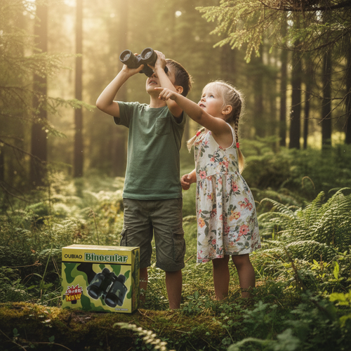 Kids Explorer Binoculars 8x30 Magnification for Outdoor Learning