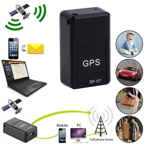 GF-07 Magnetic Mini GPS Tracker – Compact Real-Time Security Device