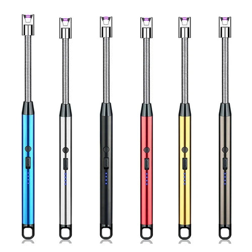 360 Degree USB Rechargeable Electric Arc Lighter With Flexible Neck