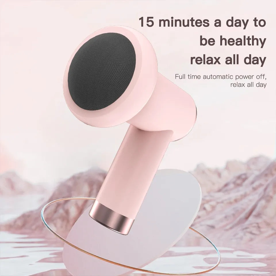 Body Massager with Interchangeable Heads Cordless Design