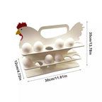 Chicky Spiral Egg Holder Organizer Tray