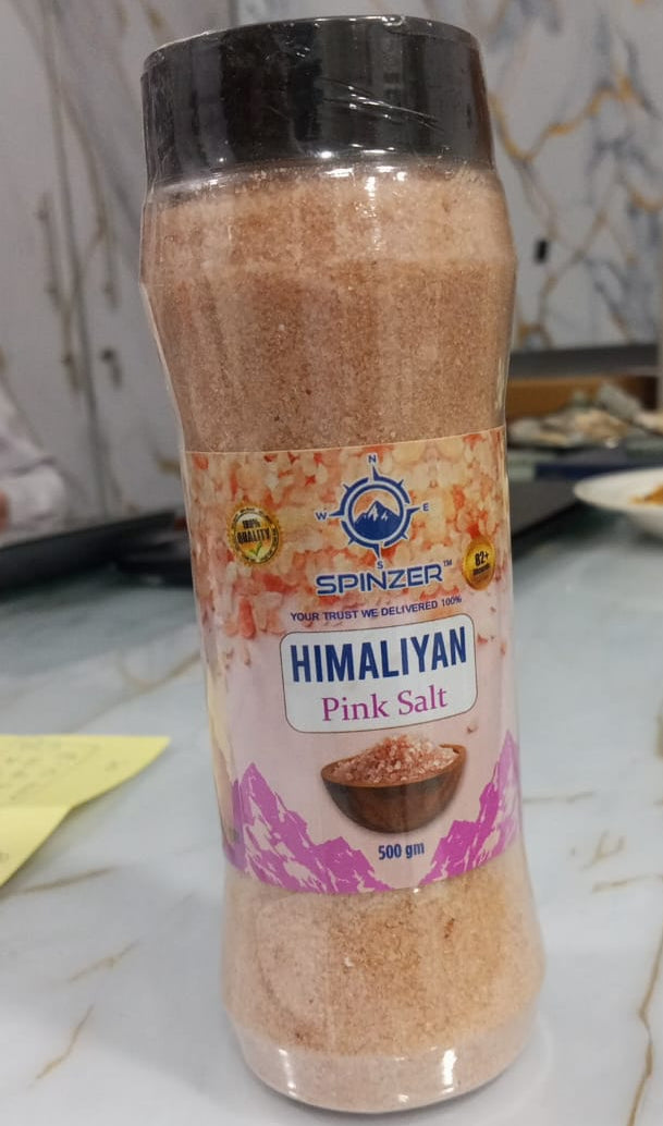 Spinzer Himalayan Pink Salt, Natural Mineral Rich Purity